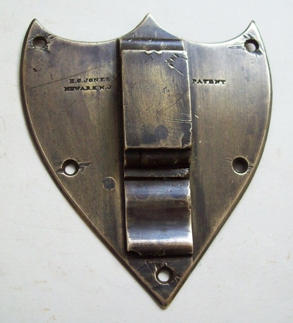M106 - Rare Brass Shield Lock Cover