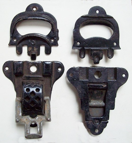 M113 - Large Iron Trunk Latches #5