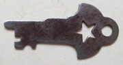L110 - Star Trunk Lock Key