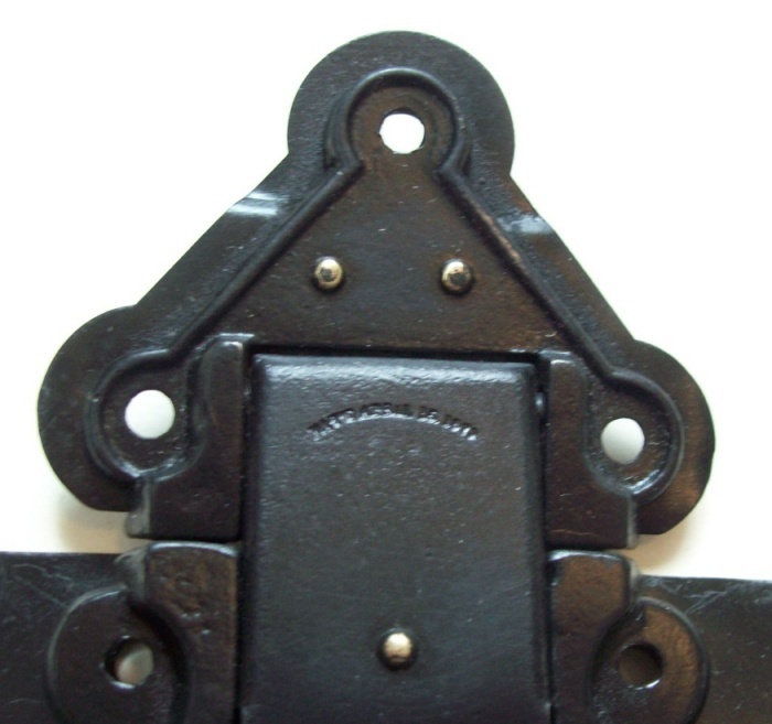 L117 - Antique 1879 Trunk Lock with Key - SOLD 02/2023