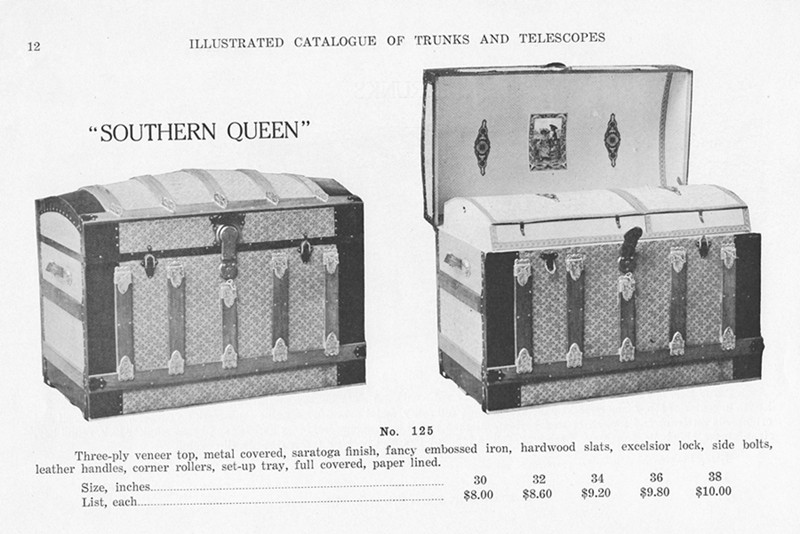 RD511 - 1911 H.G. Lipscomb & Co. Trunk Manufacturer, Nashville