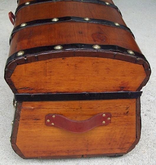 T103 - Jenny Lind Stagecoach Trunk 1860's - SOLD 06/2023