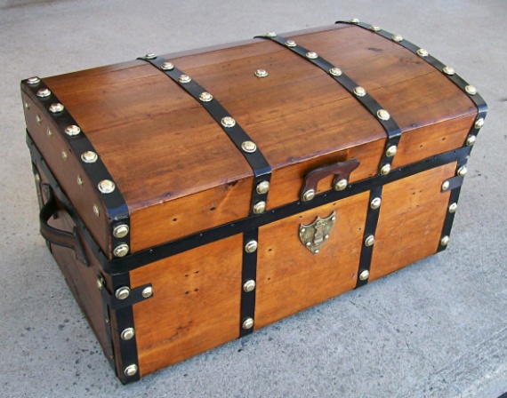 T103 - Jenny Lind, Stagecoach Trunk, Ca. 1860 - Click Image to Close