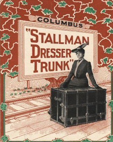T107 - Stallman Theatrical Dresser Trunk - SOLD 09/2019