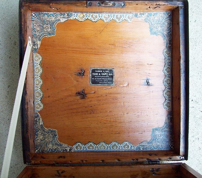 T110 - Civil War Period Hand Trunk - SOLD 07/2019