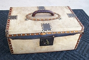 T126 - Hide Covered Document Box 1850's